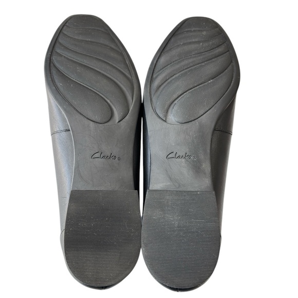 Clarks Collection Slip-On Penny Loafers Juliet Coast Black Leopard Shoe Size 9 - Picture 11 of 11